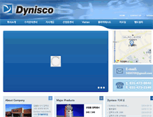 Tablet Screenshot of dynisco.kr
